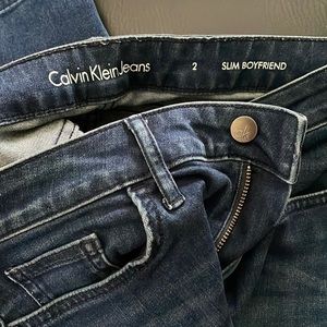 Calvin Klein Jeans Slim Boyfriend size 2
